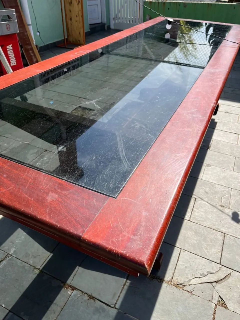 mesa de jantar grande com 10 cadeiras  - Foto 2