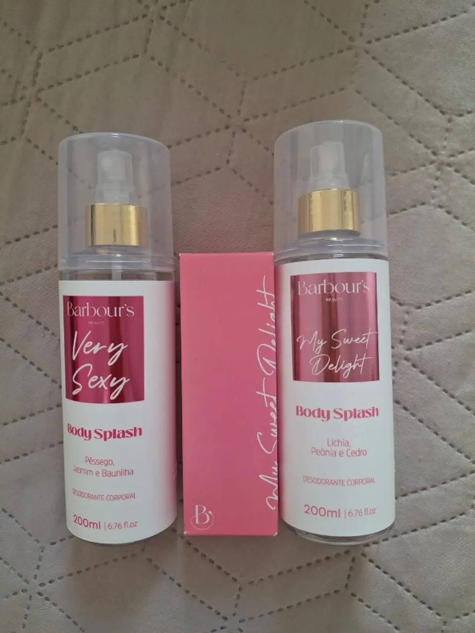 Vendo Kit Body Splash + Perfume capilar Barbour's