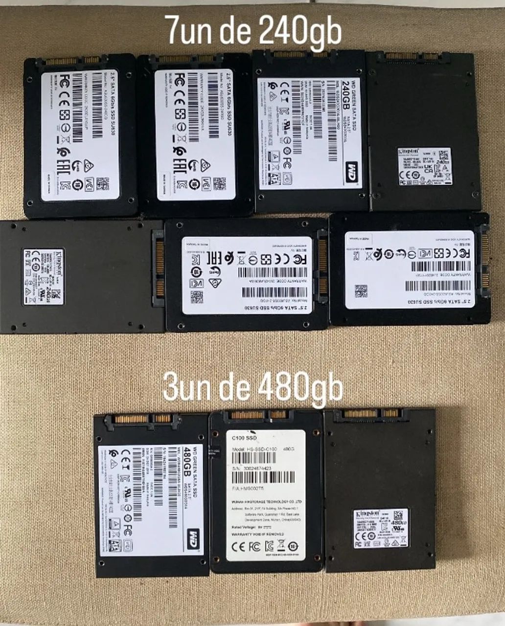 SSD+HDD分 HD SSD Sata - Armazenamento - Saguaçu, Joinville 1499599565 | OLX