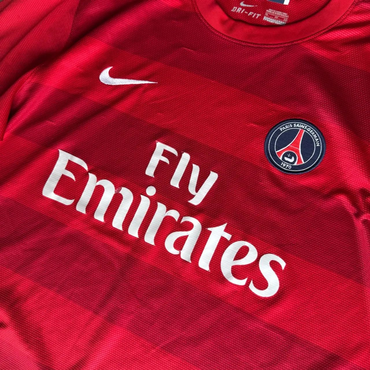 camisa reserva do Paris Saint-Germain (PSG) da temporada 2012/2013. - Foto 3