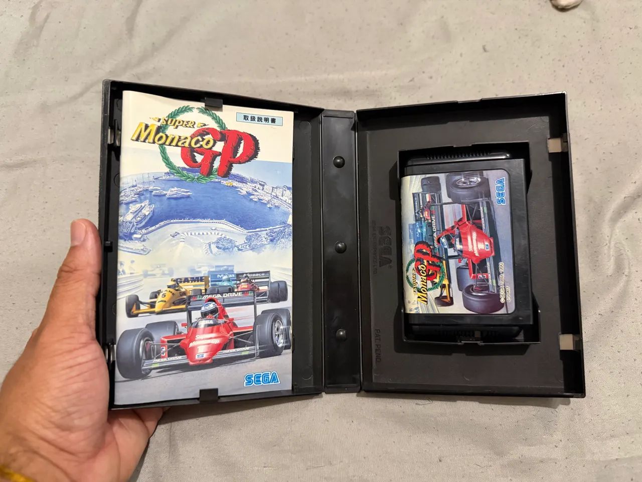 Super Monaco GP Mega Drive Japonês Completo  - Foto 3