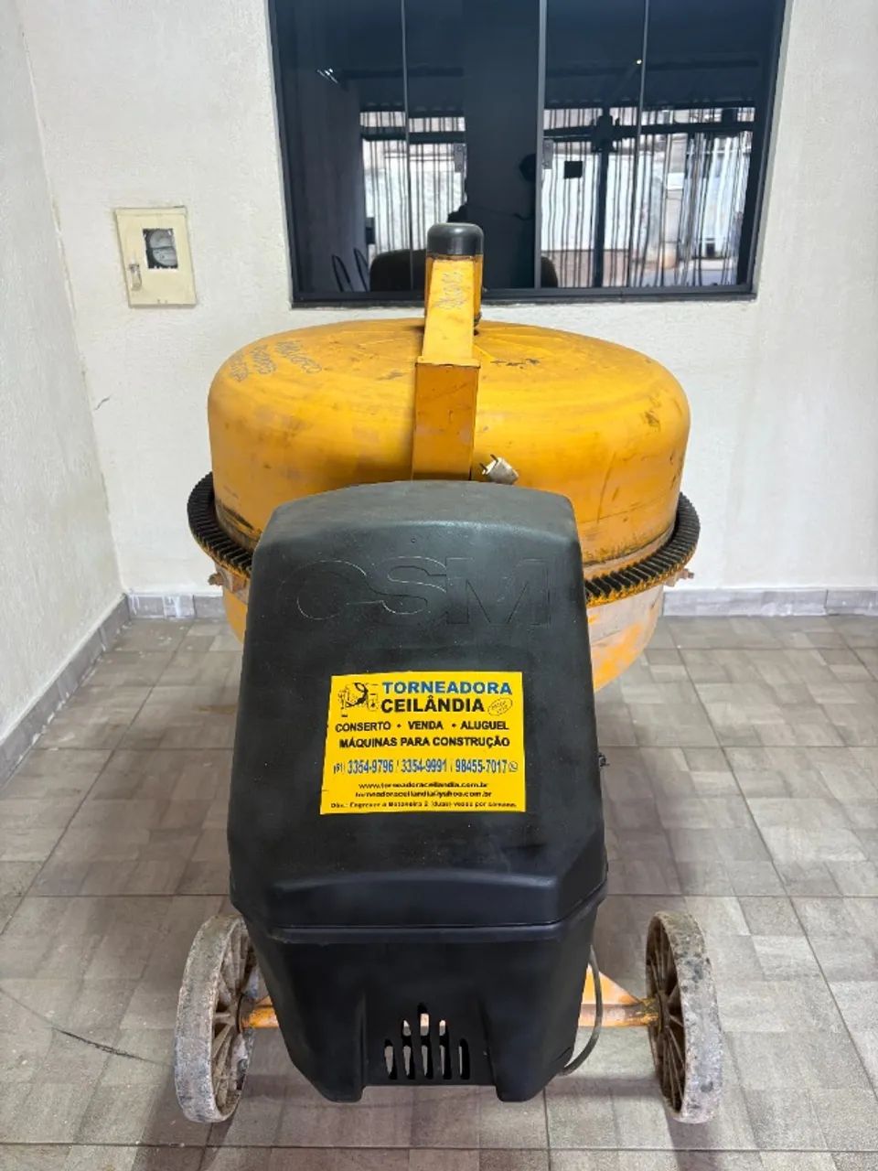 Betoneira CSM 400L - Revisada e pronta para trabalhar! - Foto 2
