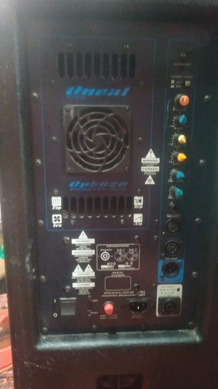 2 Caixa de som Oneal Profissional opb820 com supote - Foto 4