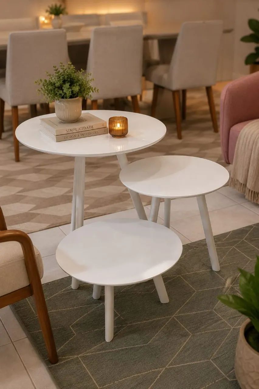 Mesa de centro/ lateral (Jogo) - Foto 2