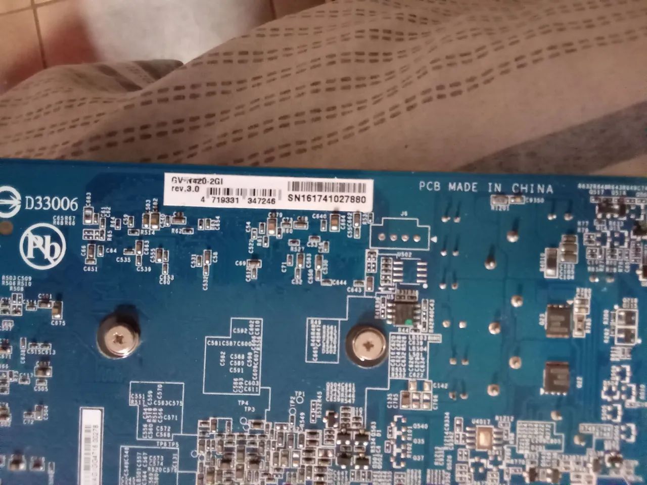 Placa de vídeo gt420 2GB com defeito - Foto 3