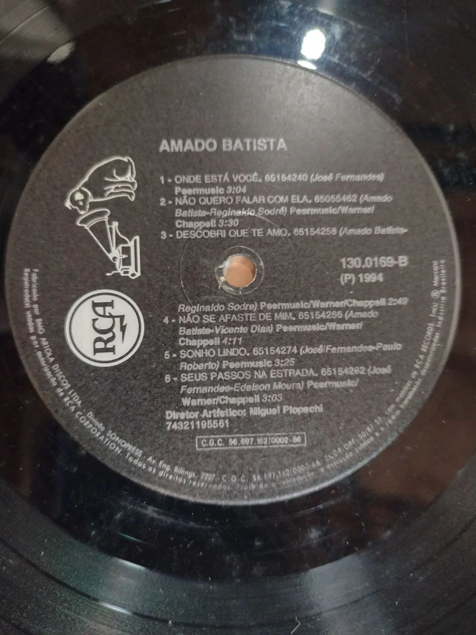 Disco Vinil LP Amado Batista - 94 - Foto 2