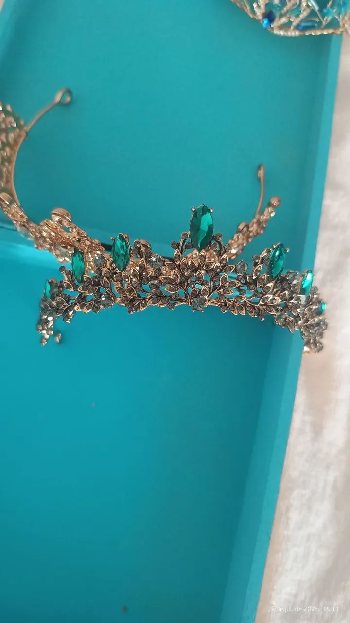 Tiaras para casamento 15 anos etc