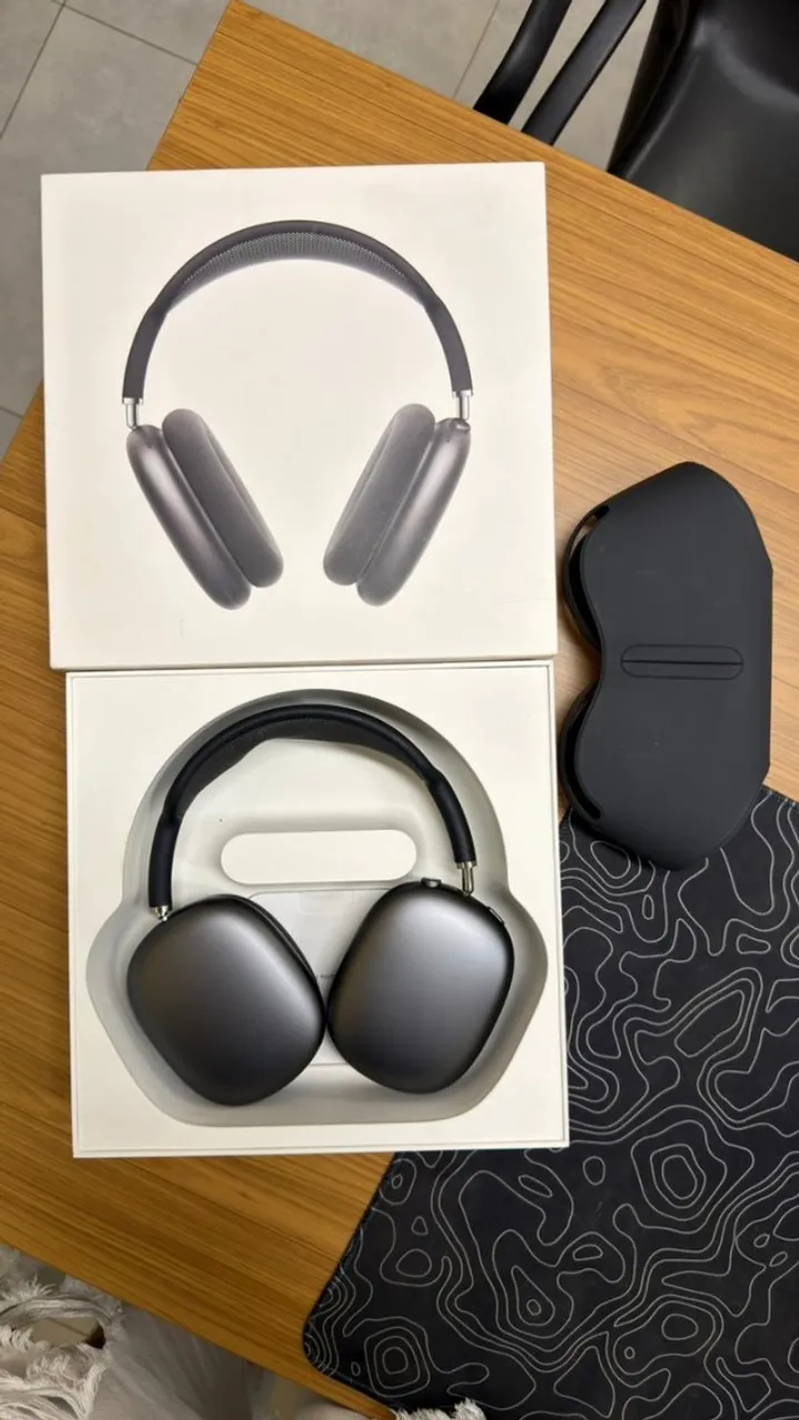 AirPods Max (Lightning) Cinza Espacial | 6 Meses Garantia | Loja