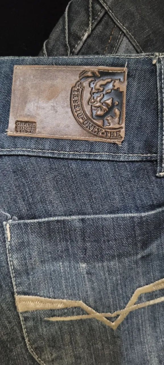 Lote 25 calças jeans para brechós bazar roupas usada em bom estado - Foto 5