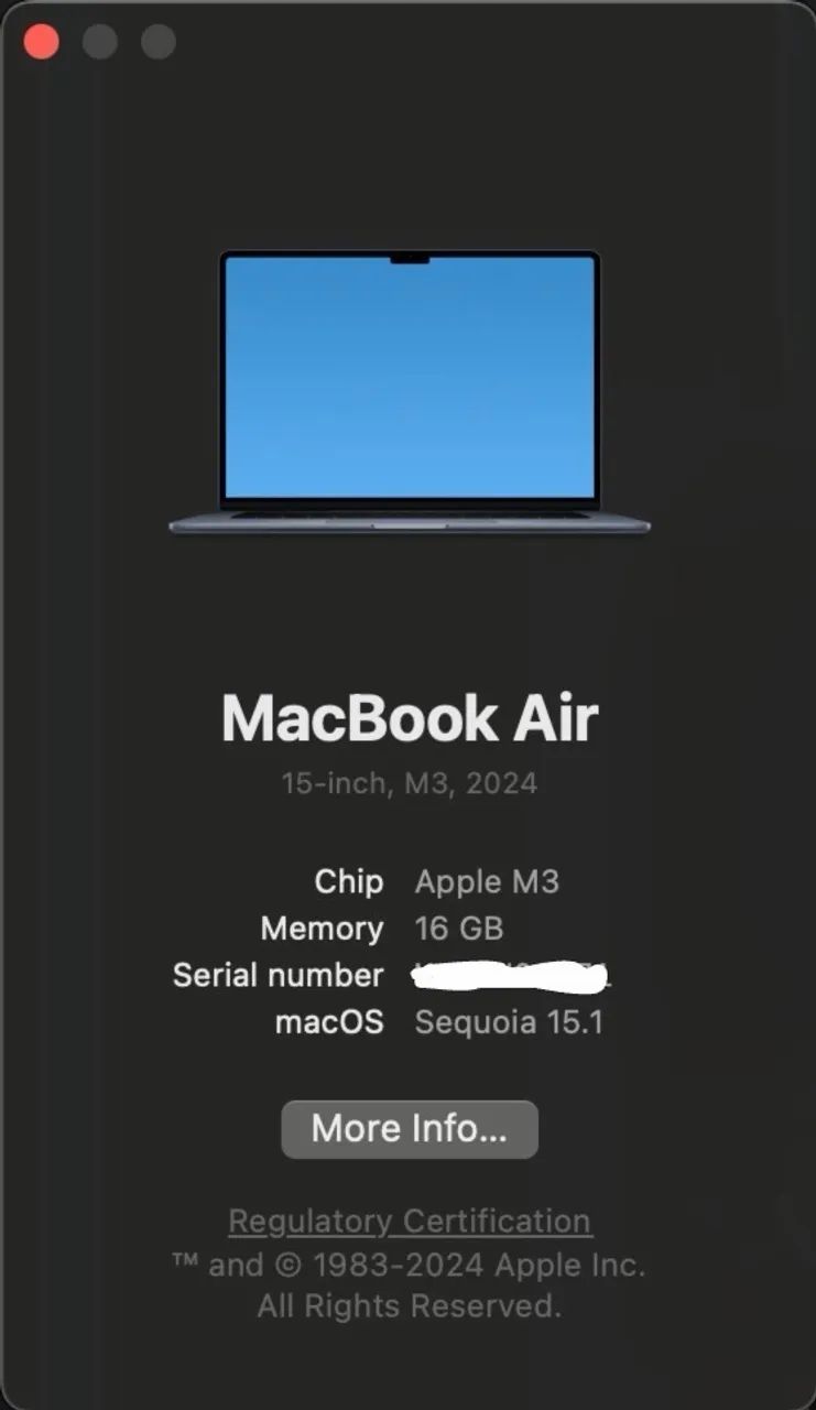 Macbook air M3 15 polegadas 16gb - Foto 5