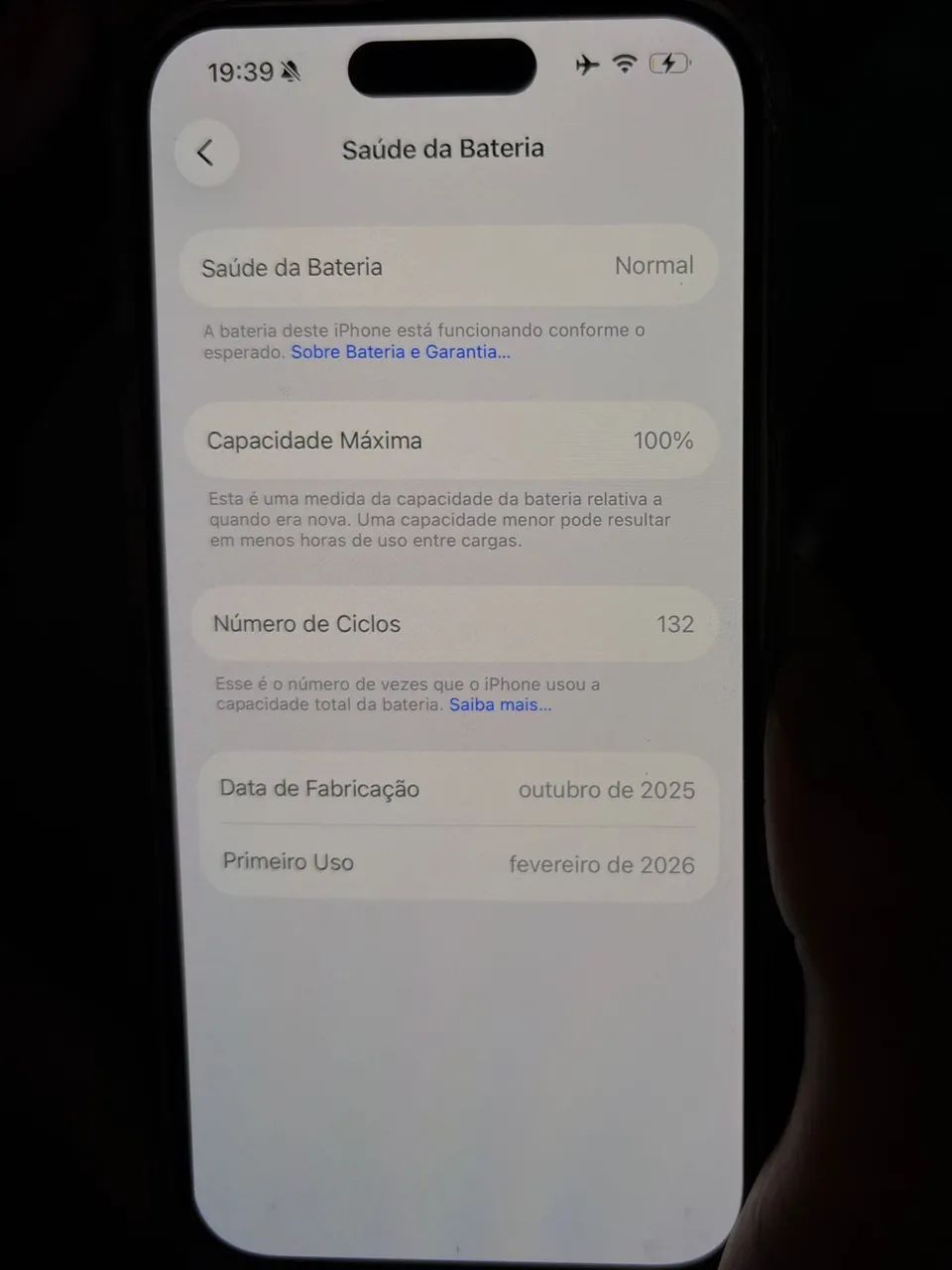 iPhone 16 - 128gb 100% bateria  - Foto 5