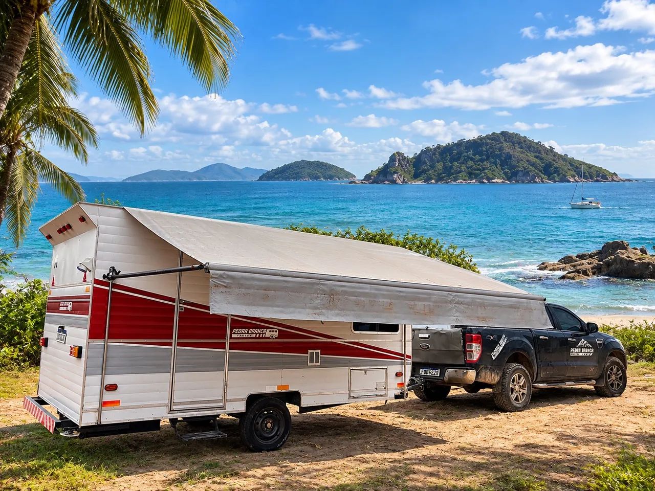 Trailer Home 4 pessoas com banheiro 