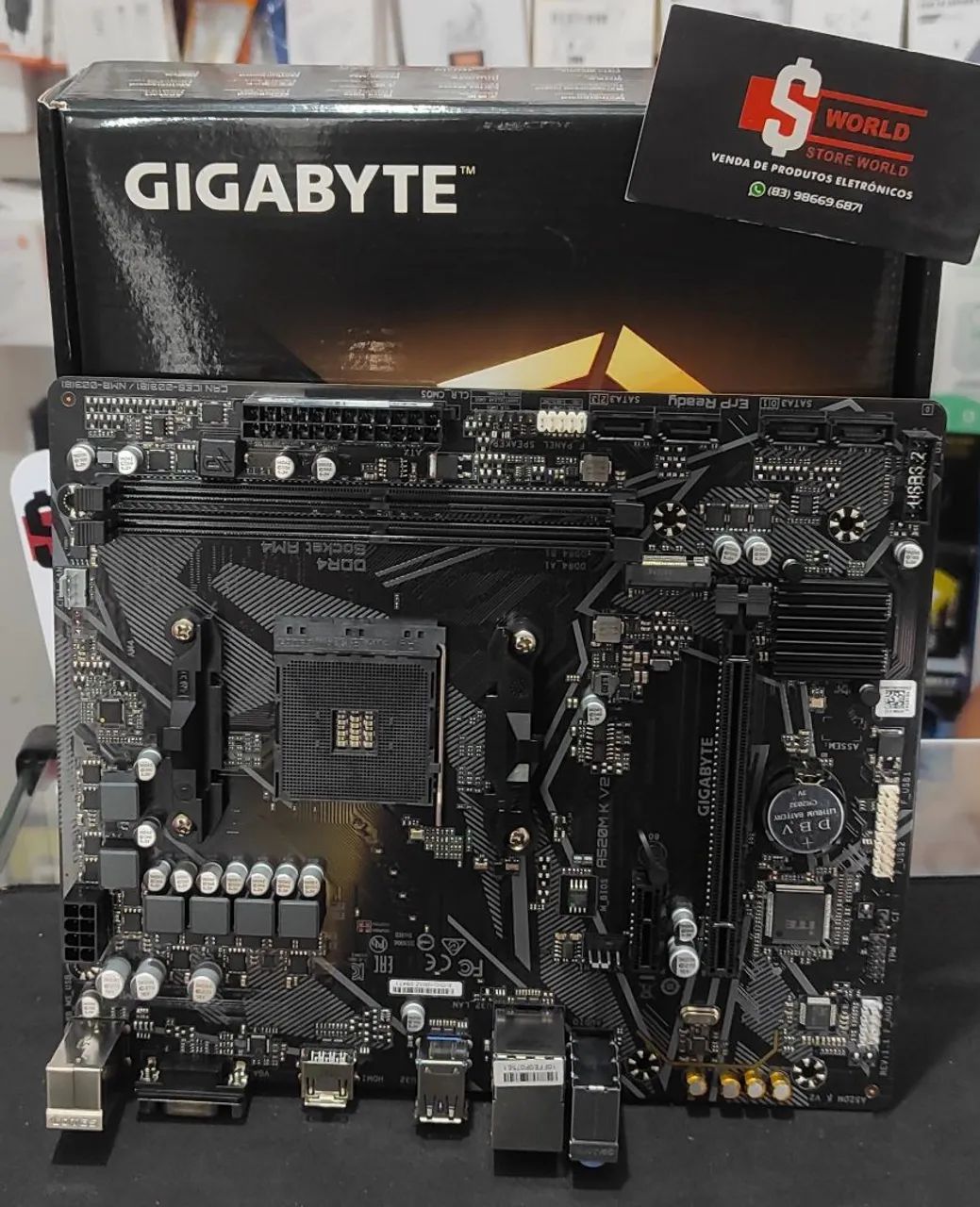 Placa mãe A520M K V2 - Store World 