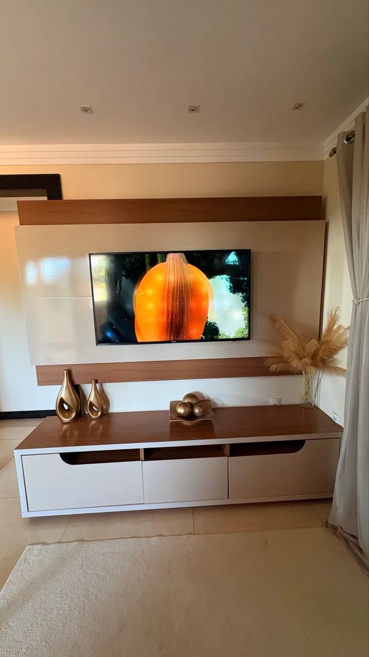 Painel de tv com racker