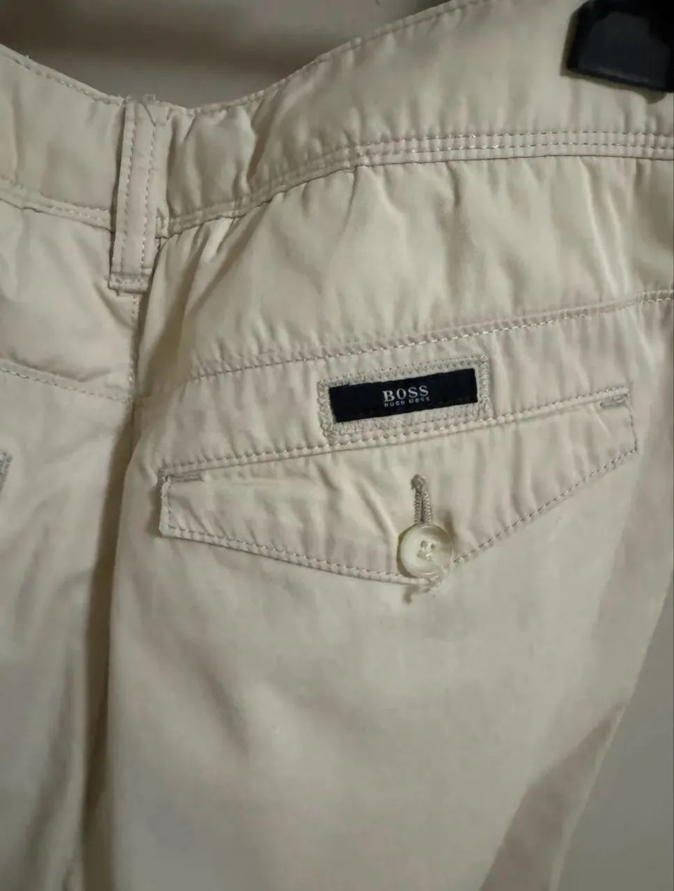 Calça Hugo Boss bege  - Foto 3