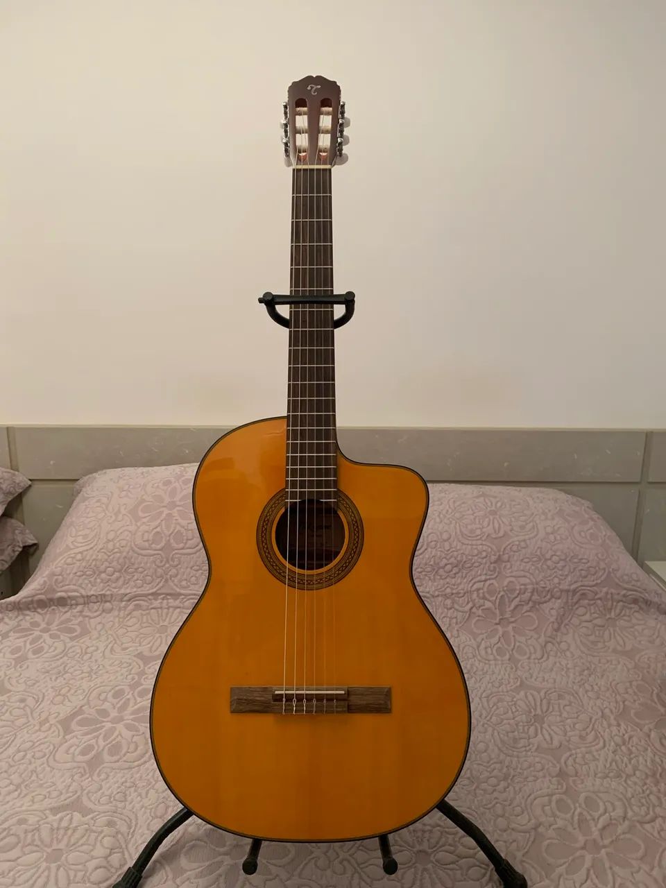 VIOLÃO TAKAMINE GC1NT NA CAIXA  - Foto 4