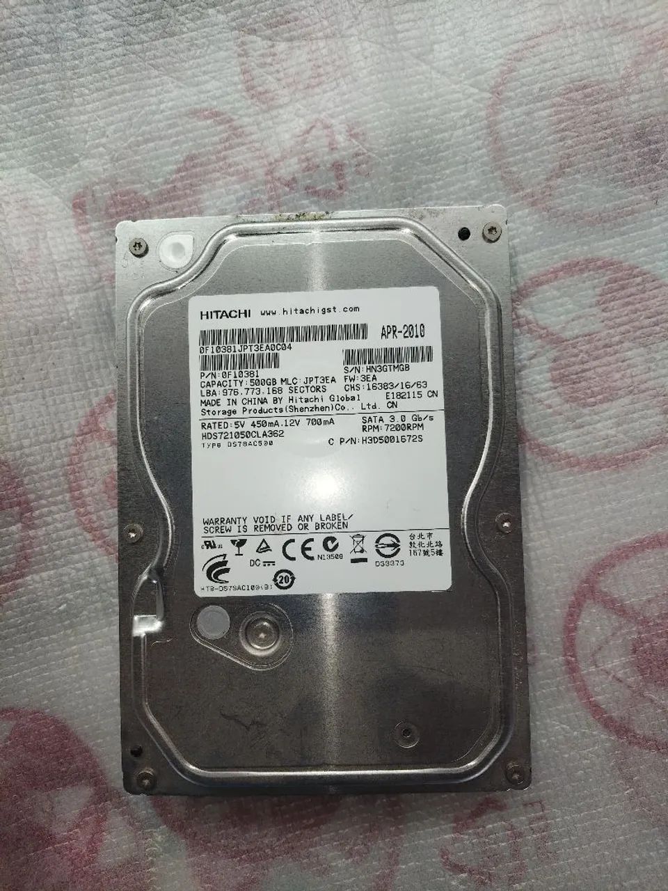 HD data 500gb..pra computadores e dvr