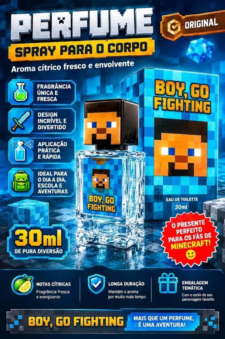 Perfume Infantil Boy, Go Fighting