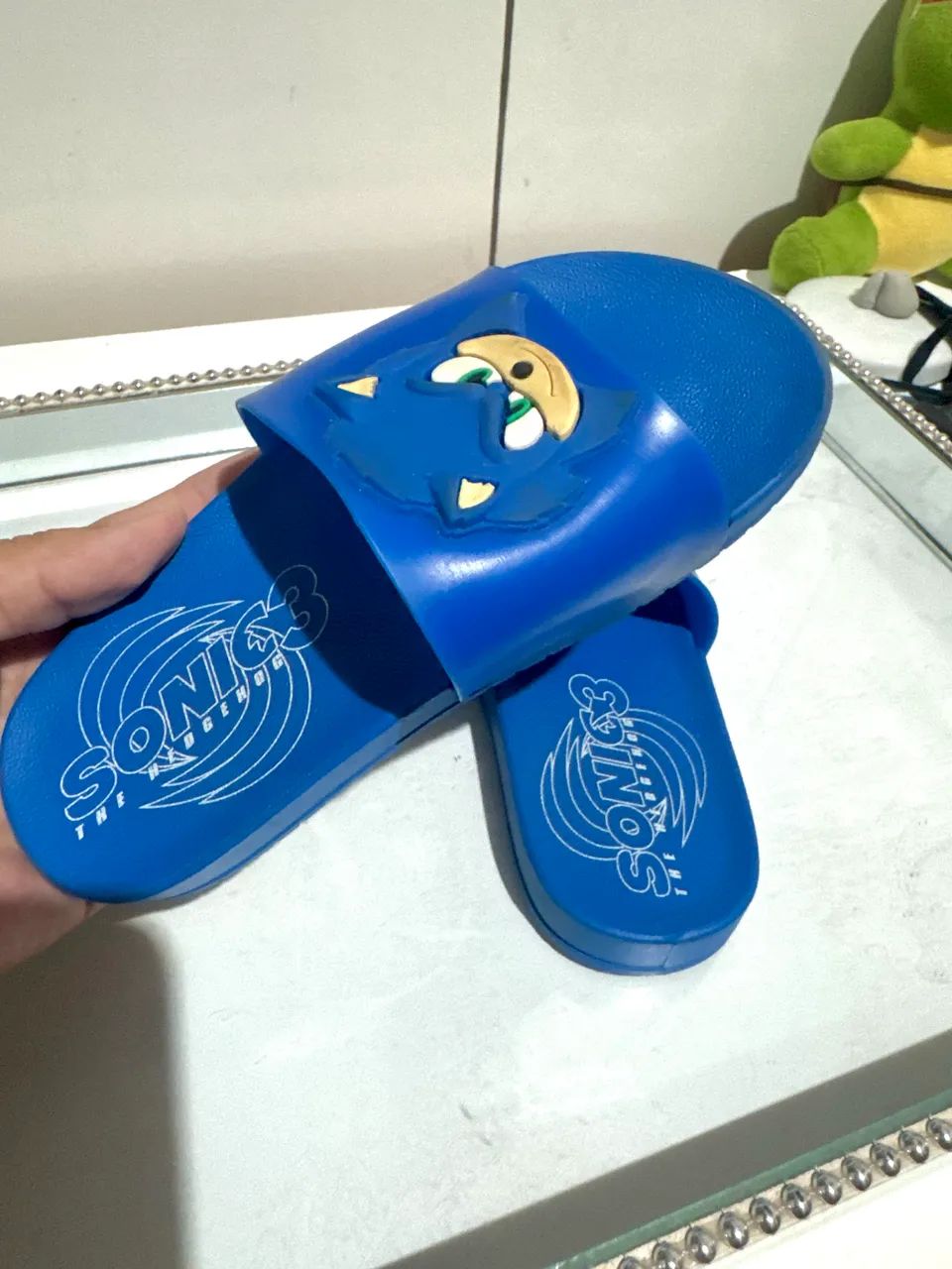 Chinelo infantil Sonic - Foto 3
