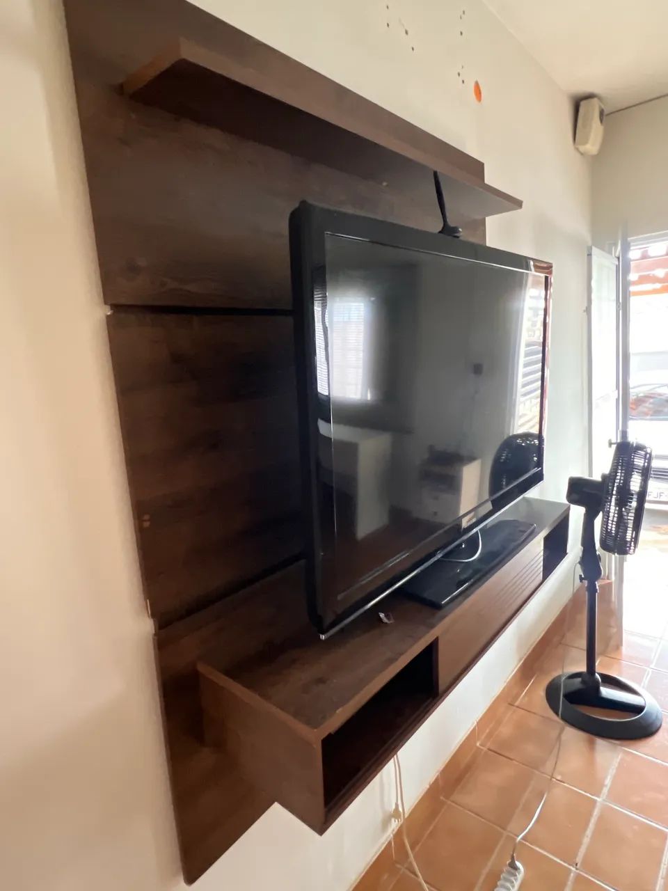 Painel de tv amadeirado - Foto 3