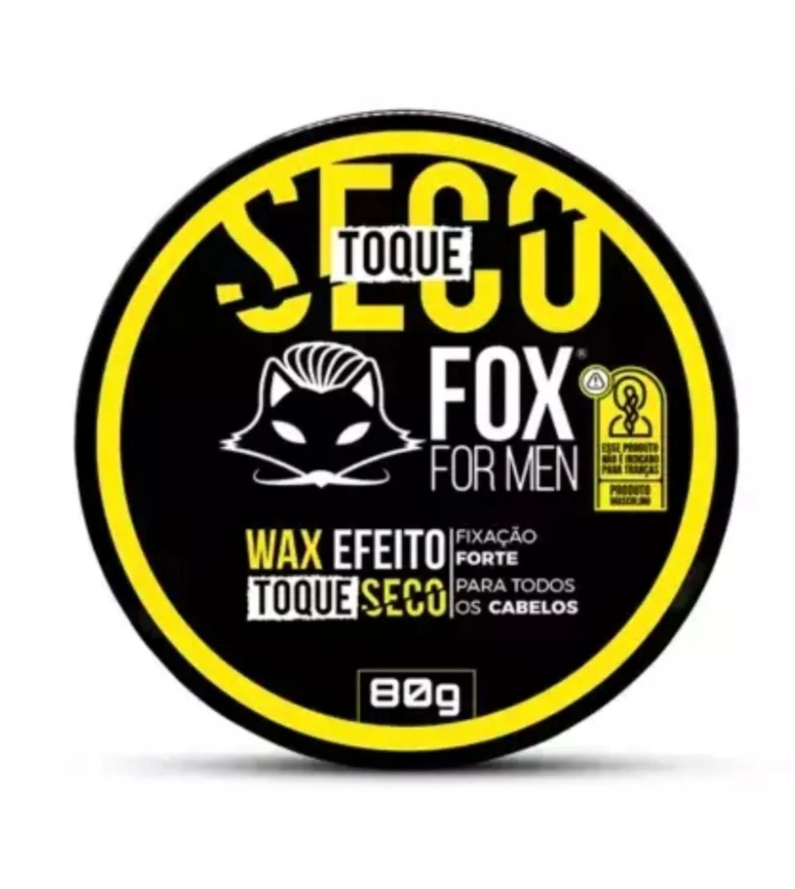 Pasta Modeladora Fox For Men 80g - Fixação Forte | Efeito Natural - Foto 3