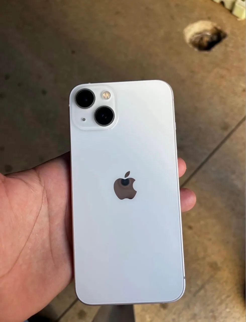 iPhone 13 128 Gb troco em celular inferior com sua devido à volta
