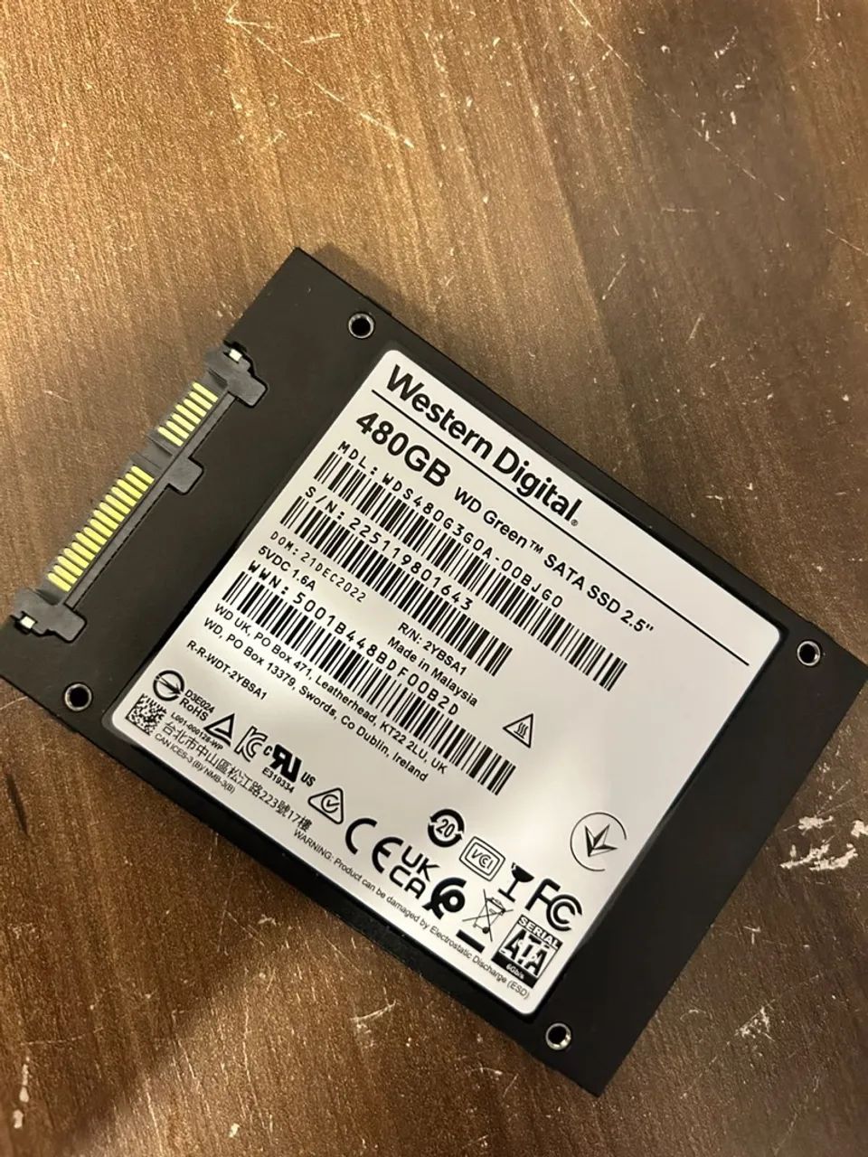 SSD WD GREEN 480GB - Foto 2