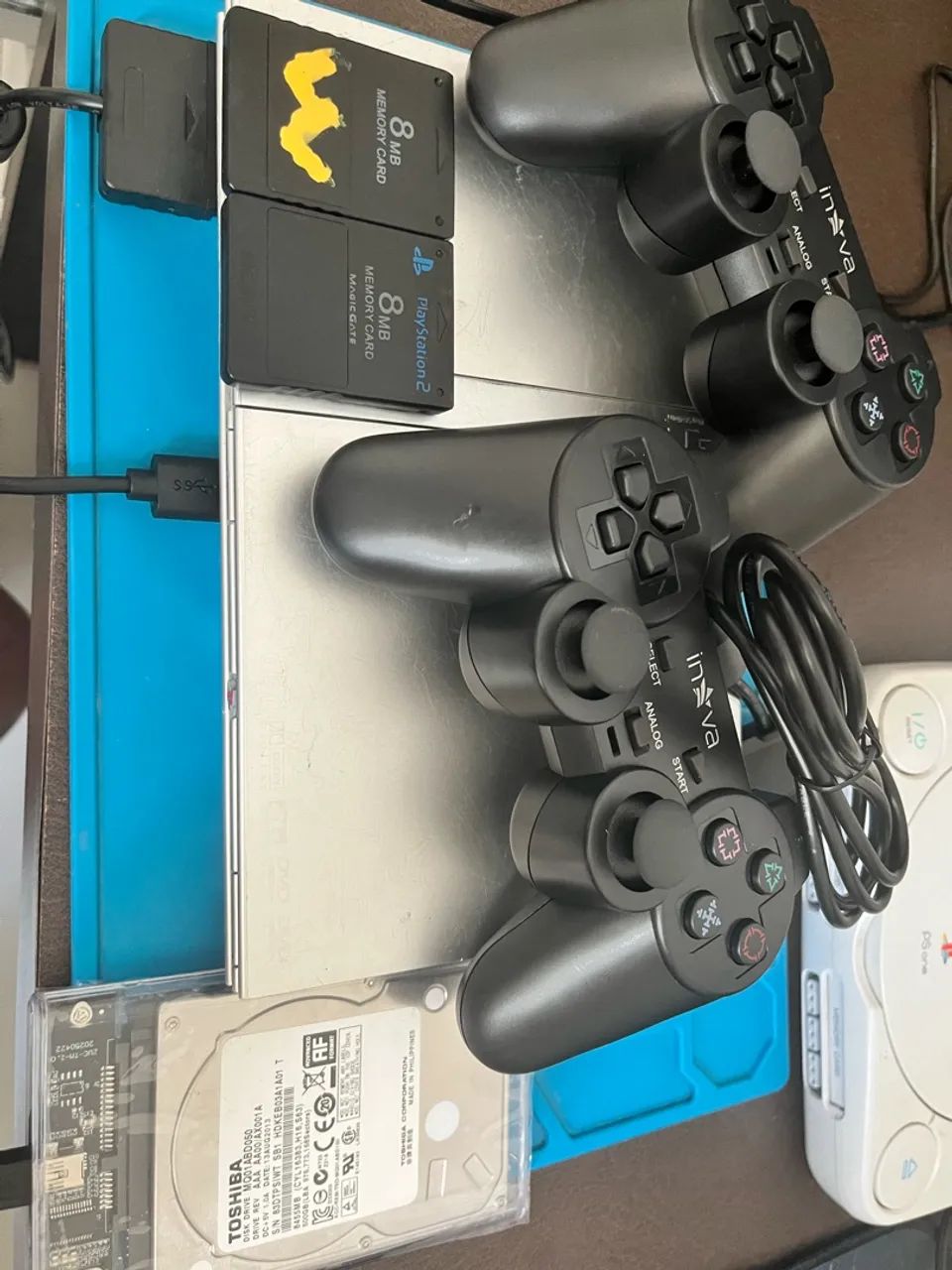 Kit ps2 prata completo  - Foto 3