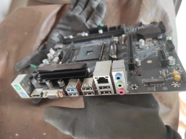 Placa Mãe A520 Maxsun Semi Novo - Foto 3