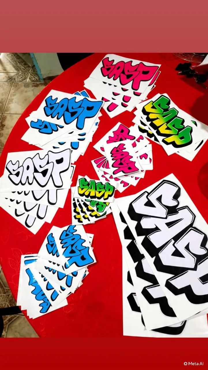 Adesivos do sasp  - Foto 2
