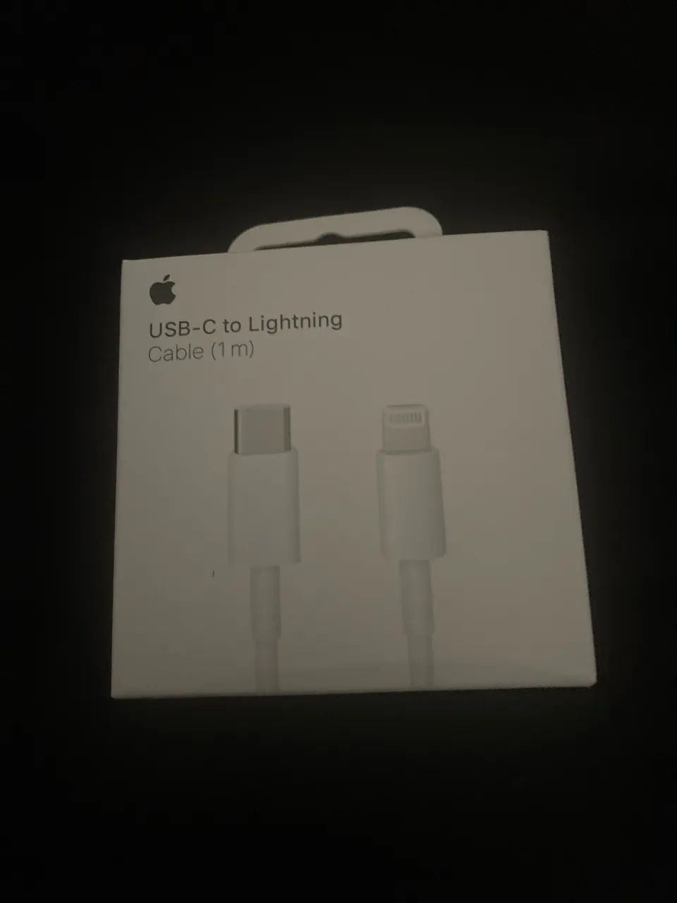 Cabo de carregador original iPhone Lightning 1m