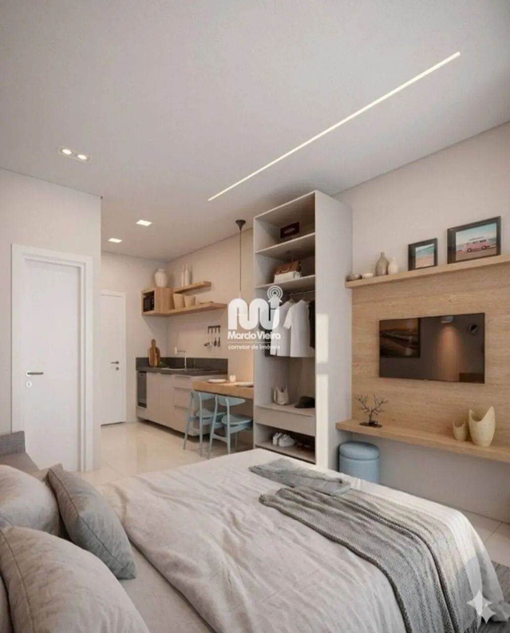 Super Flat com 1 dormitório à venda, 23 a 26 m² - LANÇAMENTO - Intermares - Foto 2