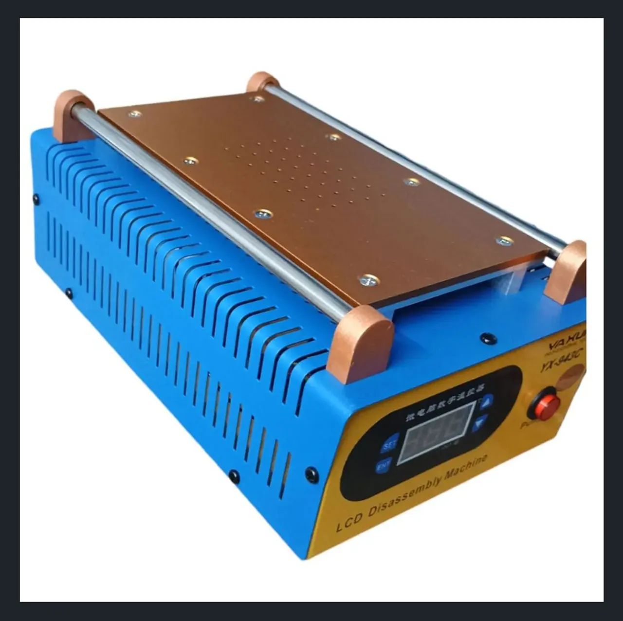 Maquina de Aquecimento Separadora de LCD Touch Yaxun 943C Bivolt Tela Celular - Foto 4