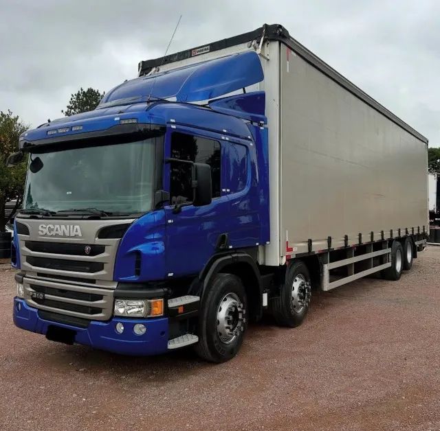 Scania P-310 baú sider  - Foto 2