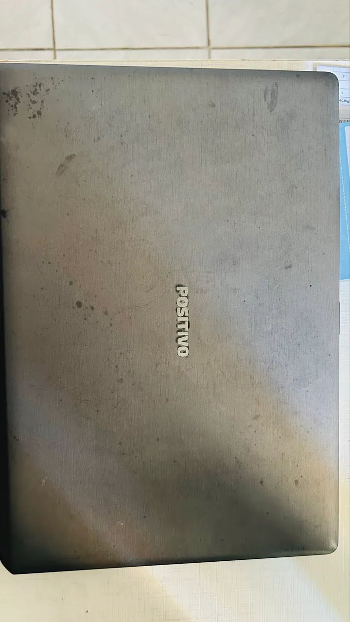 Notebook retirada de peças 