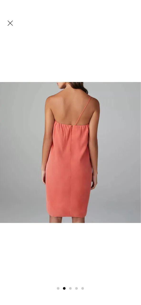 Vestido laranja nunca usado - Foto 2