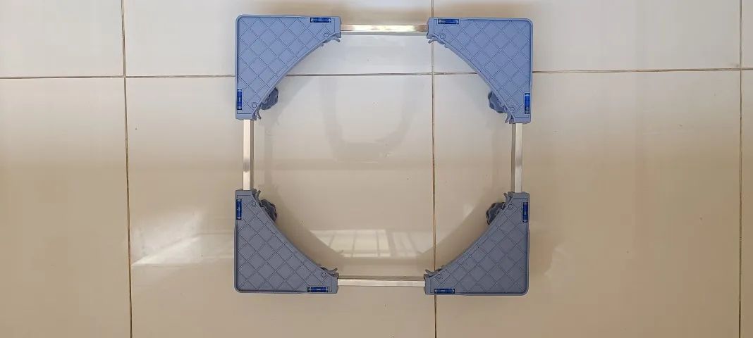 Suporte com rodinhas para máquina, geladeira etc - Foto 2
