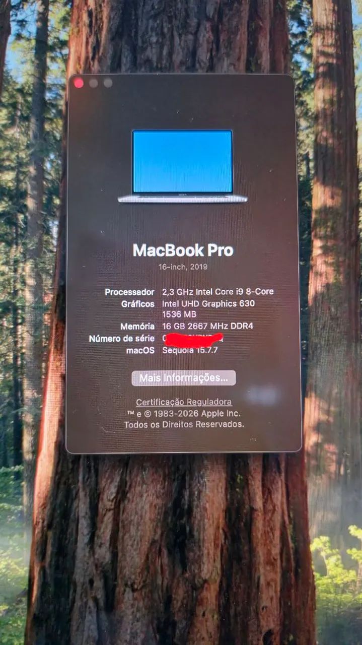 Macbook pro I9 inch 2019 - Foto 5