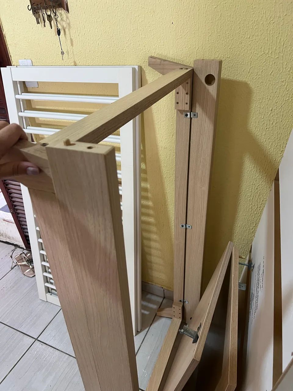 Berço Americano Petit em MDF 2 em 1 com Colchão  - Foto 4