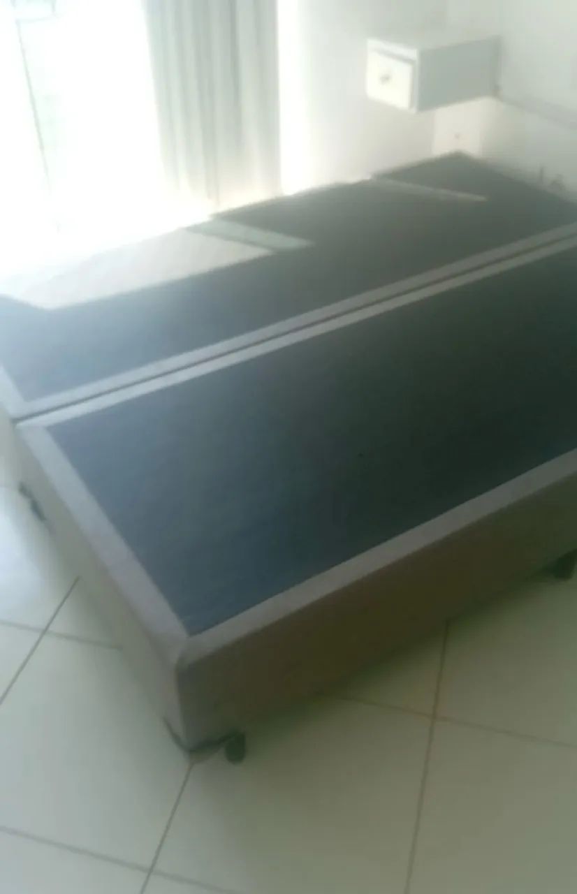 cama QUEEN EXCELENTE QUALIDADE COMPLETA OPORTUNIDADE   - Foto 3