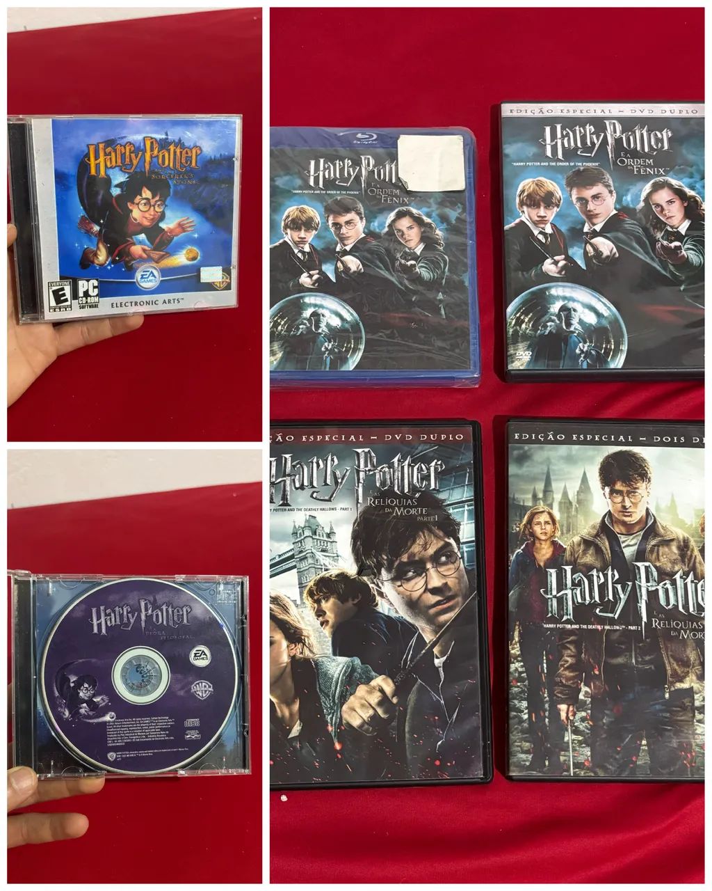 Vários itens do Harry Potter (cards, dvds, jogo, e figurinhas  - Foto 2