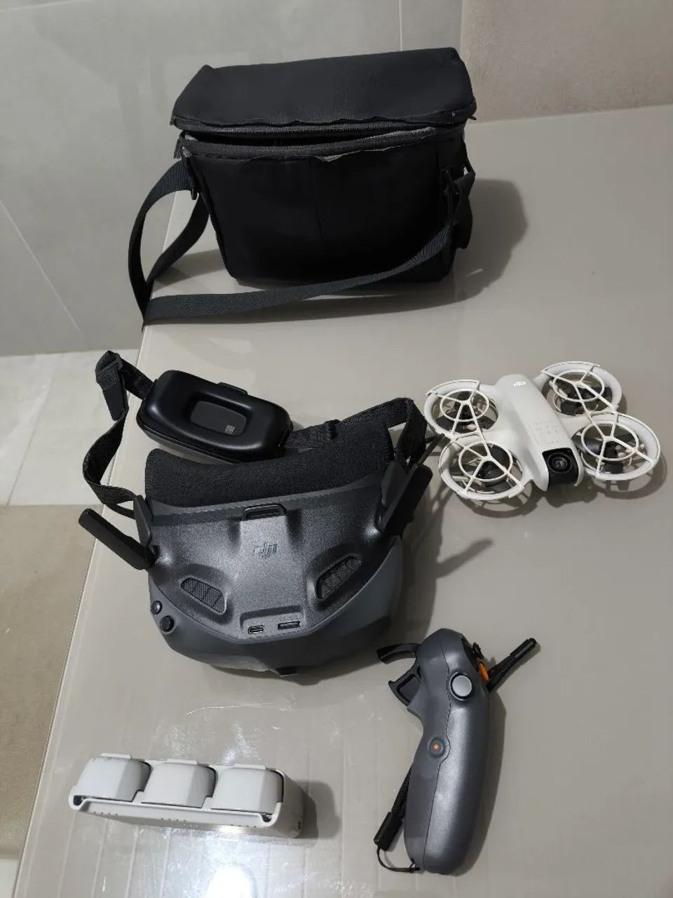 Drone DJ Neo óculos Google n3 controle motion