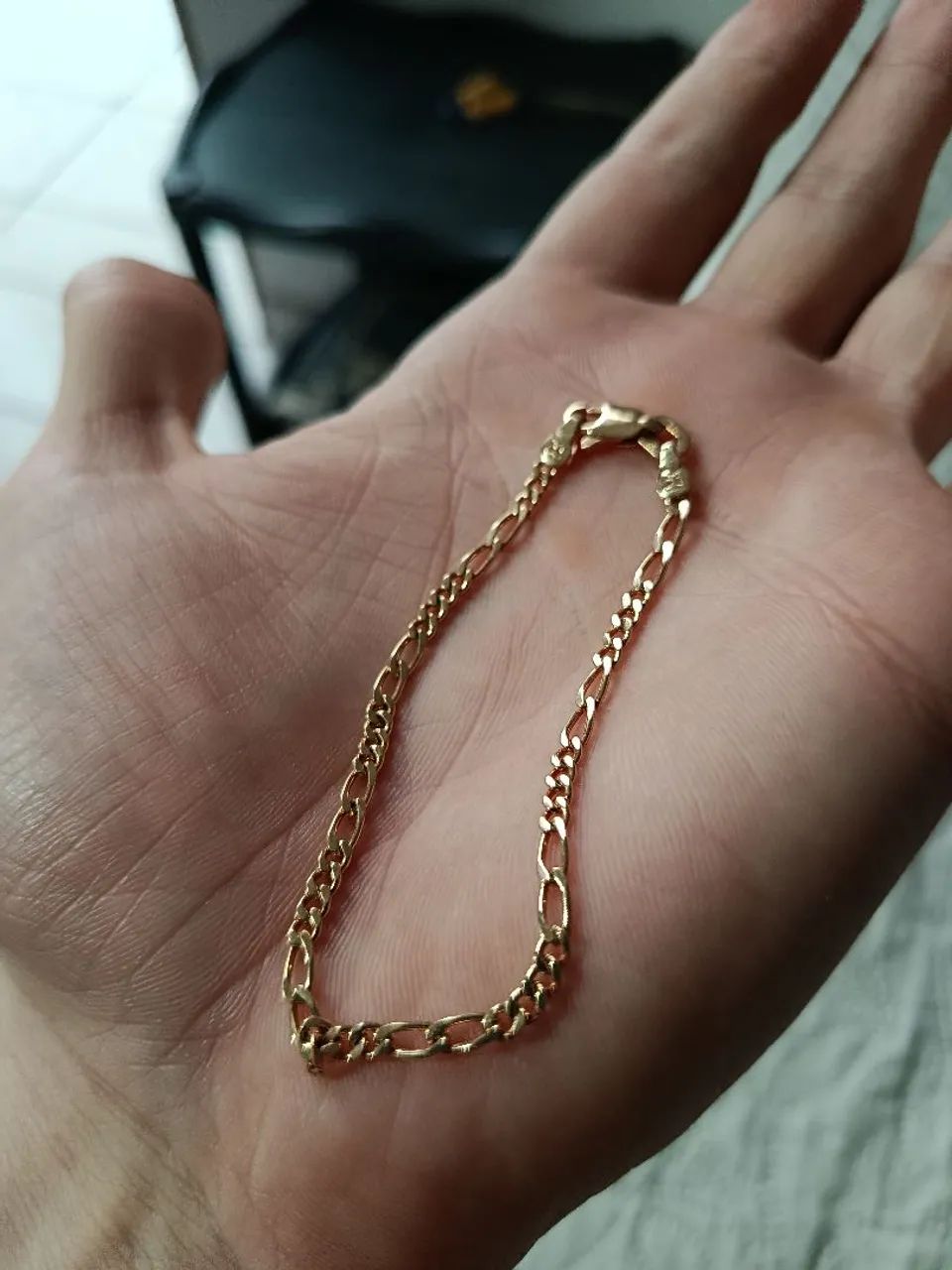 ACEITO TROCA Pulseira Rommanel Banhado Ouro 18k - Foto 2