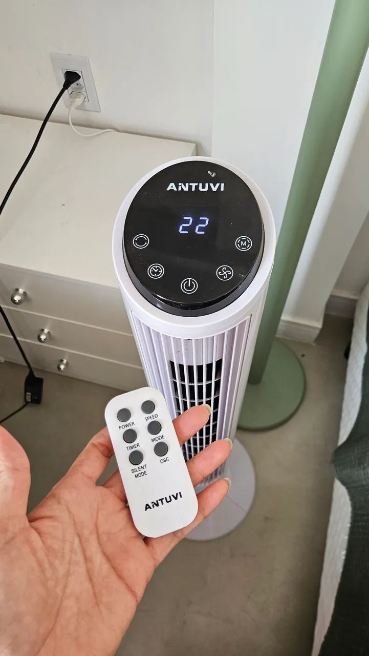 Ventilador torre antivírus moderno - Foto 2