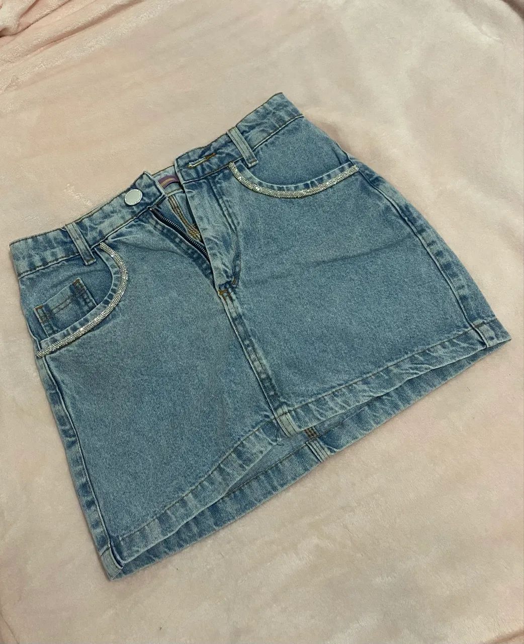 Saia jeans, Número 34
