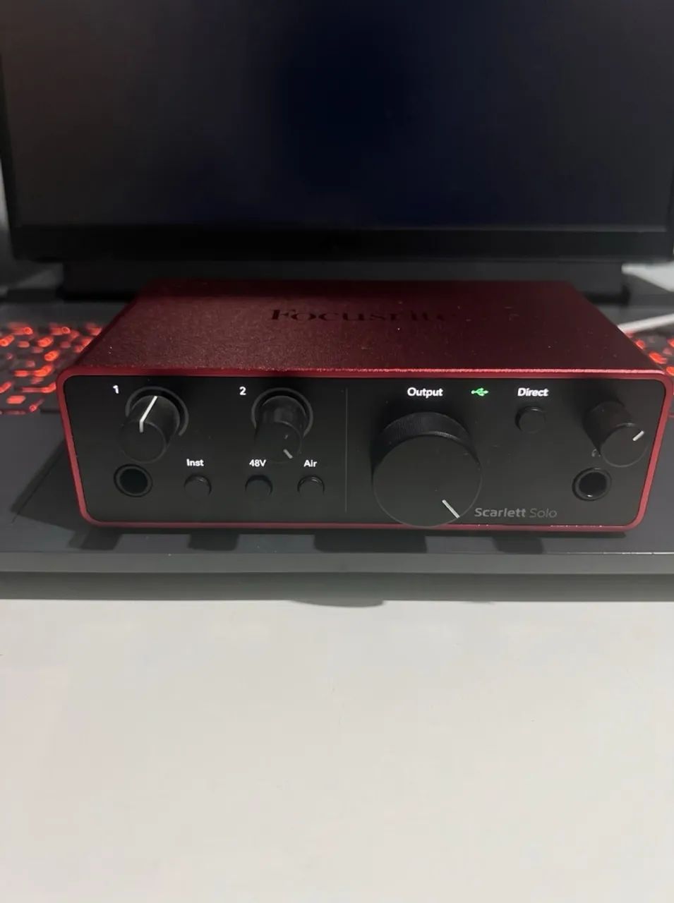 Interface Scarlett Solo 4th Gen