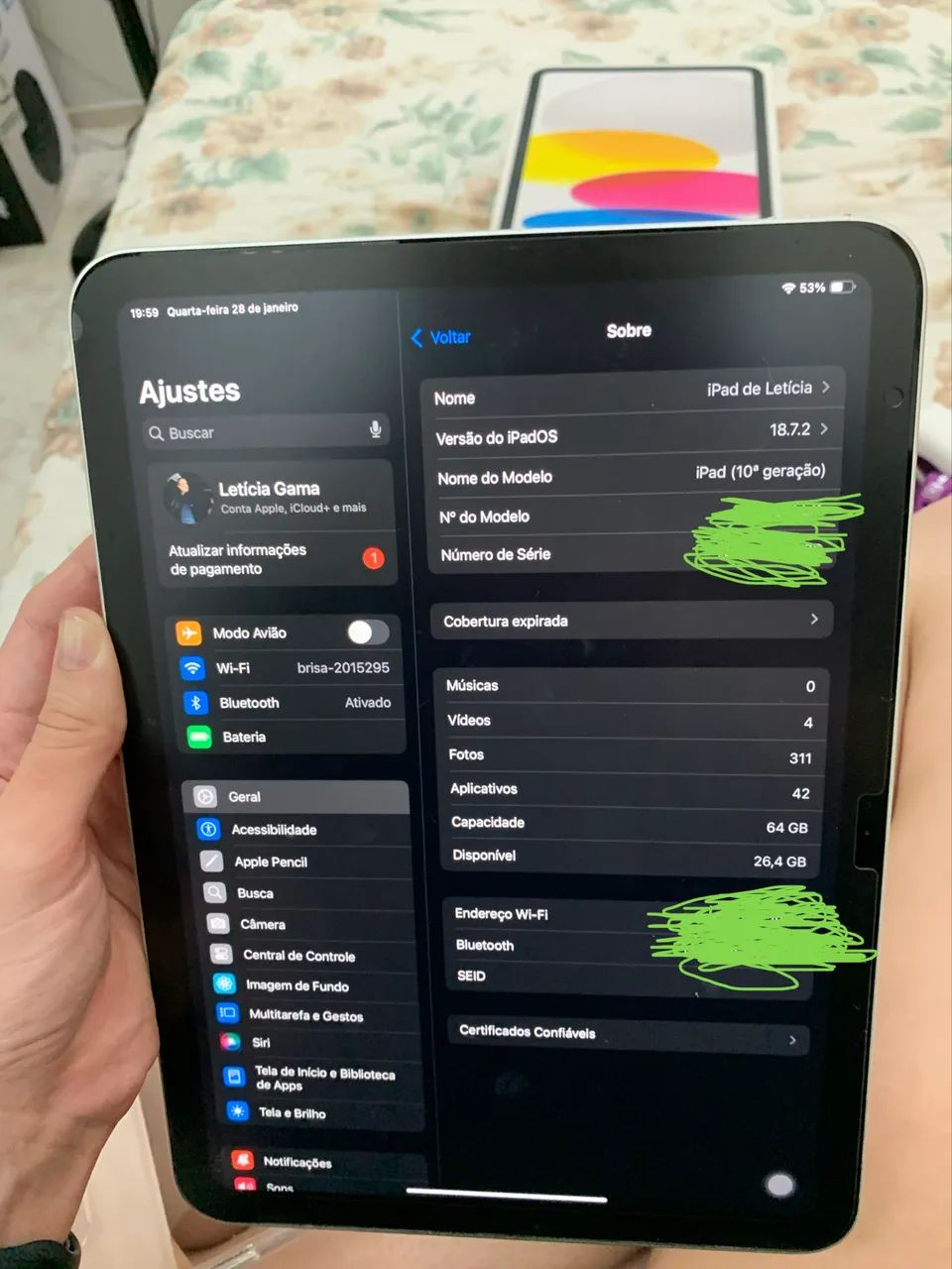 iPad 10 64 gb Prateado Wi-Fi  - Foto 3