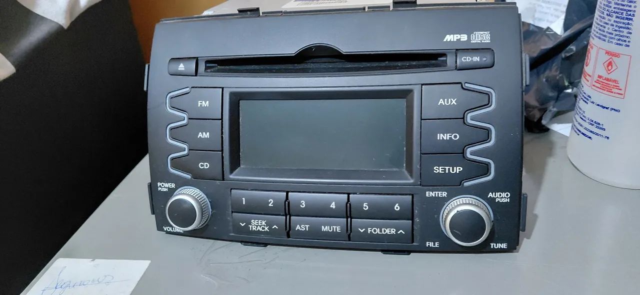Radio original kia sorento perfeito uso  - Foto 3