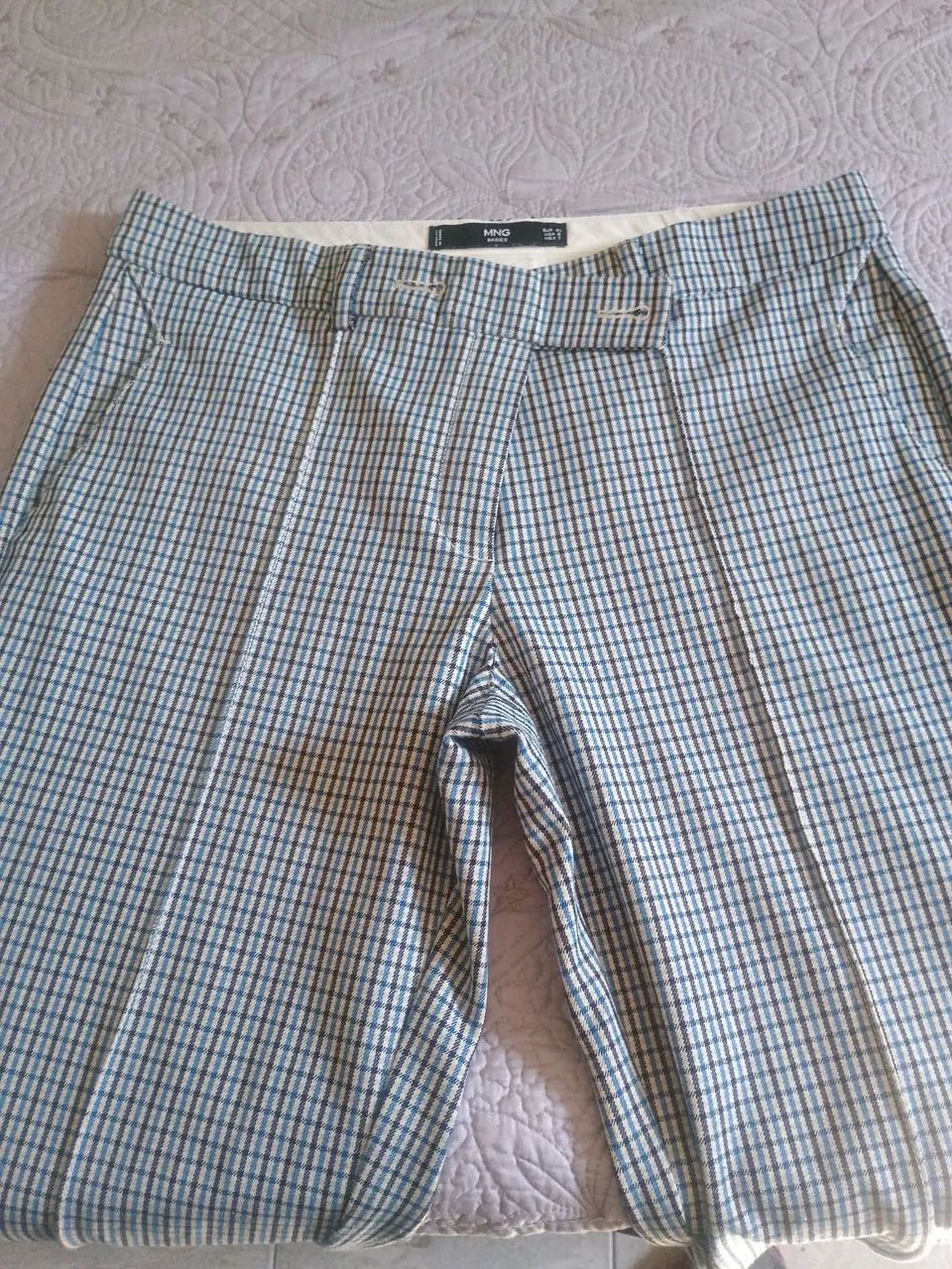 Calça social feminina xadrez  - Foto 2