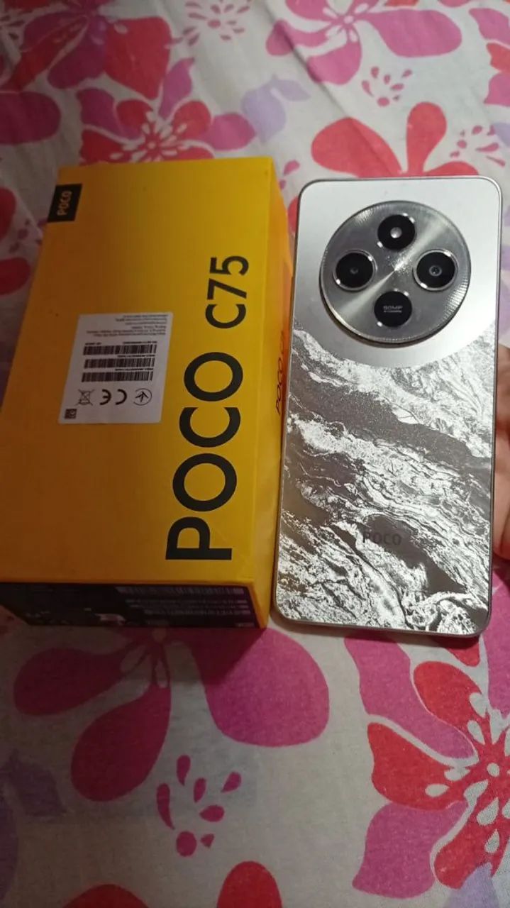 poco出品 Poco C75 256gb,650 aceito proposta ZAP * - Celulares e Smartphones